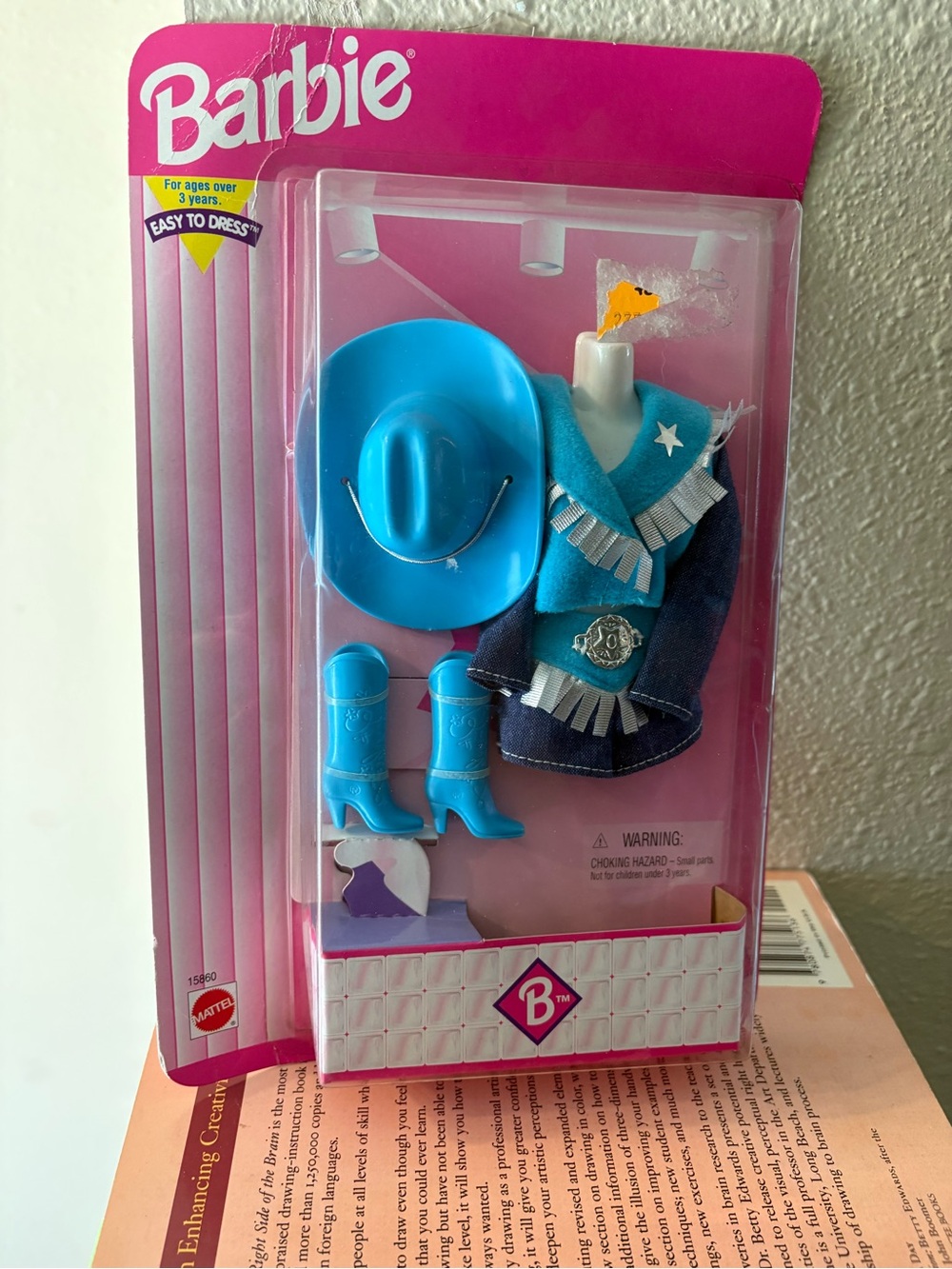Vintage Barbie Teal Western Set – Hat, Jacket & Boots